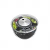 Salotų džiovintuvas GEFU Speedwing 28150 – 5 L skaidrus dubuo, mygtuko valdymas, plastikinis korpusas