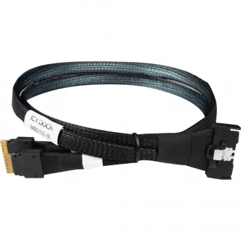 Icy Dock laidas MCIO 8i SFF-TA-1016 į 2xSlimSAS SFF-8654 4i 0,5 m - MB310L-B