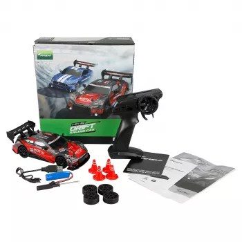 Drift automobilis Amewi 21112 1:24 elektrinis RC modelis, Li-Ion 500 mAh, rekomenduojamas 8+