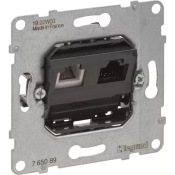 Legrand SEANO įdėklas duomenų lizdui 765089 RJ11+RJ45 Cat.6 UTP 5