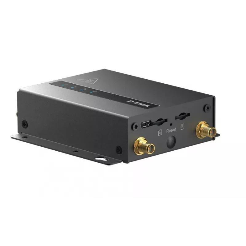 D-Link DWM-311-GP 5G M2M VPN PoE+ maršrutizatorius, RJ45, išorinė antena, IEEE 802.3at, juodas, 48–57 V, -30–70 °C