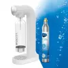 Gazuoto vandens butelis BRITA SodaONE White – 1 l, 60 l našumo, be BPA, 450×129×240 mm
