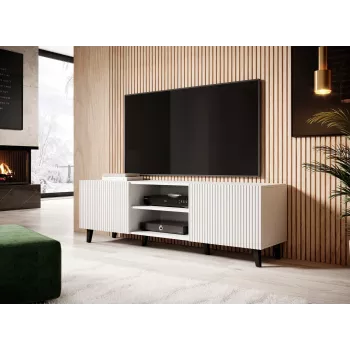 Cama RTV spintelė PAFOS 150x42x52 baltas matinis