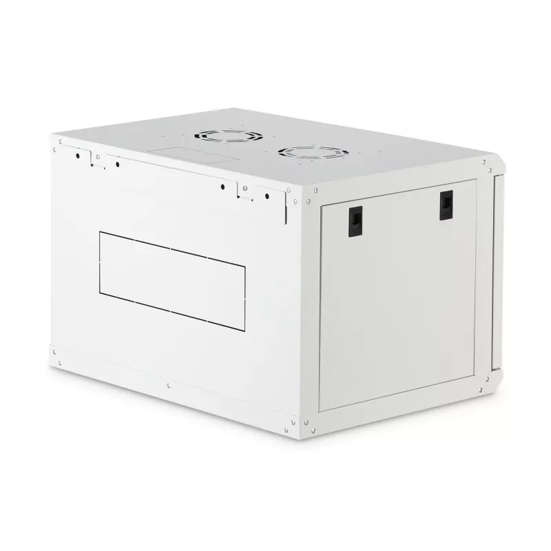 Sieninis 19 colių stovo spintas DIGITUS Dynamic‑N DN-37100, 7U, 600x450 mm (PxG), IP20, šviesiai pilka, neišmontuota