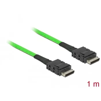 DeLOCK 85214 SAS kabelis 1 m juodas SFF-8611 SFF-8611