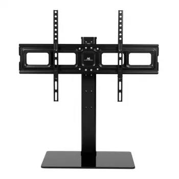 Televizoriaus stovas MACLEAN MC-386, 32–75 colių, iki 40 kg, VESA 600x400 mm, besisukantis, laisvai pastatomas