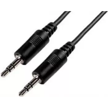 Garso kabelis e+p B 111/05 0,5 m 3,5 mm juodas