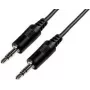 Garso kabelis e+p B 111/05 0,5 m 3,5 mm juodas