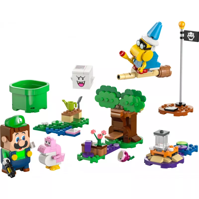 Konstruktorius LEGO 71440 Super Mario interaktyvi LEGO Luigi figūrėlė