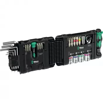 Wera 05049025001 Įrankių rinkinys 50 dalių juodas metalinis