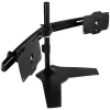 Dvigubas monitoriaus laikiklis SilverStone SST-ARM23BS-L - juodas