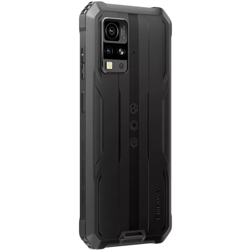 Blackview BL4800 SE 6.56 colio HD+ IPS 720*1612 90Hz, UMS9320E T615 Octa-core 1.8GHz, 4GB RAM ir 64GB ROM, 8MP priekinė/16MP galinė kamera, 5100mAh baterija, Android 15, Juoda
