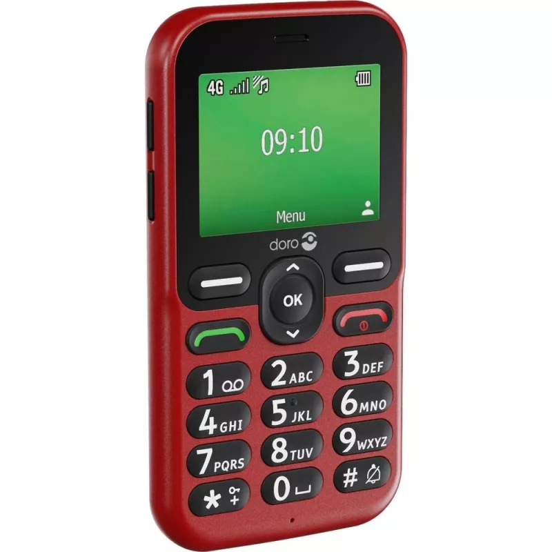 Mobilusis telefonas Doro Leva E10 2,4 colio raudonas