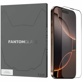 Apsauginis stiklas iLera Glass Protector Fantom, skirtas iPhone 16 Pro Max