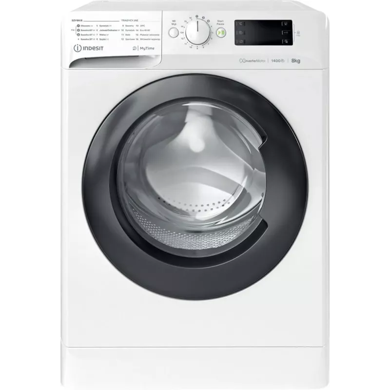 Skalbimo mašina INDESIT MTWE81495WBPL 8 kg, 1400 aps/min, energijos klasė B