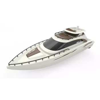 Radijo bangomis valdomas jachtos modelis Amewi Rising Sun Cruise Yacht 380mm su elektriniu varikliu ir 800mAh baterija