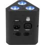 LED baterijinis apšvietimo prožektorius EUROLITE AKKU TL-3 QCL RGB UV, nešiojamas belaidis sceninis/liejamasis šviestuvas