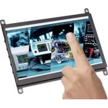 Joy-it LCD ekranas 1024 x 600 pikselių (P x A x G) 165 x 13 x 124 mm (LCD-7-3)