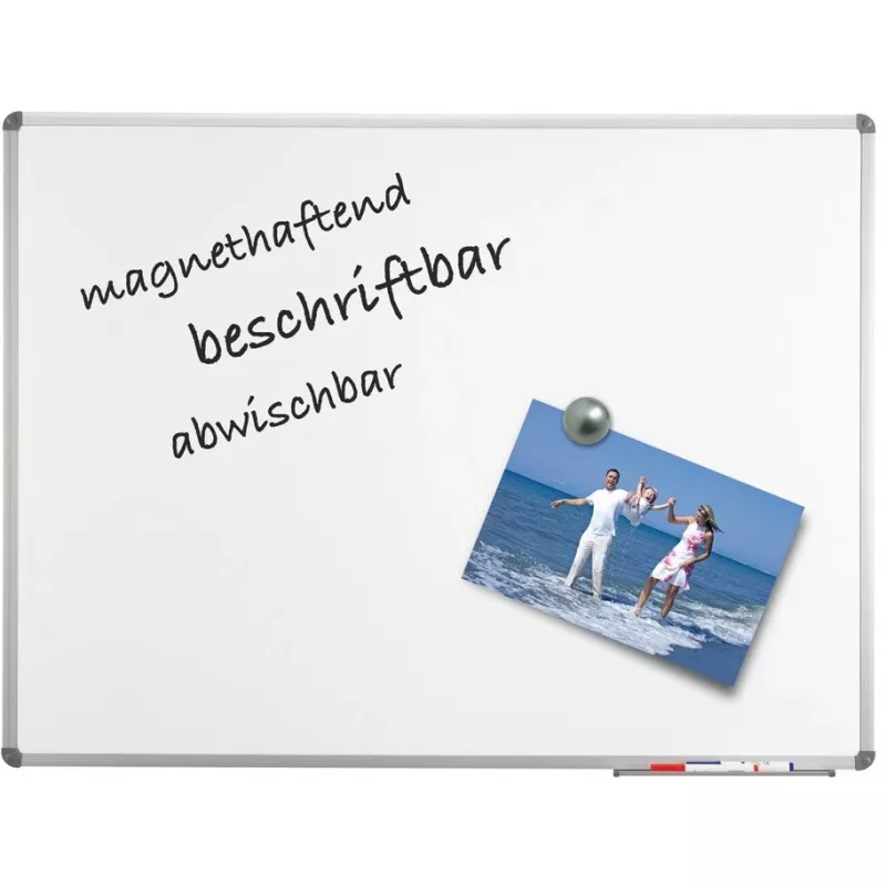 MAULstandartinė baltoji lenta 120x90 cm balto plieno
