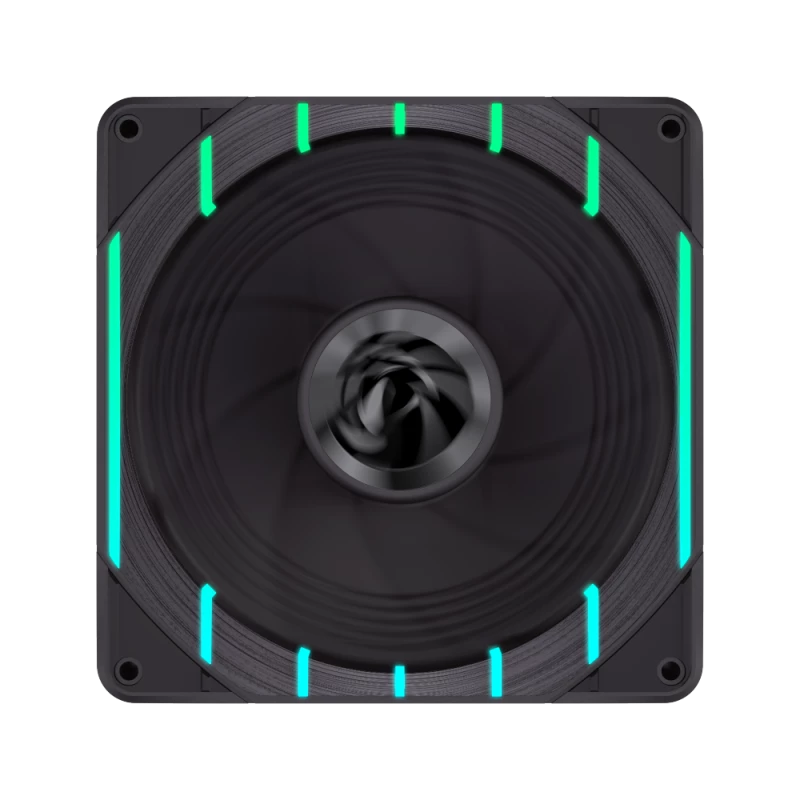 GAMEMAX TORNADO T12 ARGB-R 120mm korpuso ventiliatorius – juodas