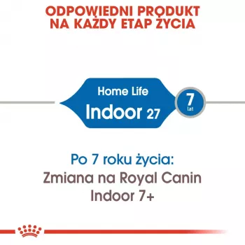Sausas kačių ėdalas Royal Canin Home Life Indoor 27 Adult 2 kg – paukštienos skonis