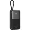 OnPower 101 įmontuotu kabeliu 10000 mAh PD22.5W juoda