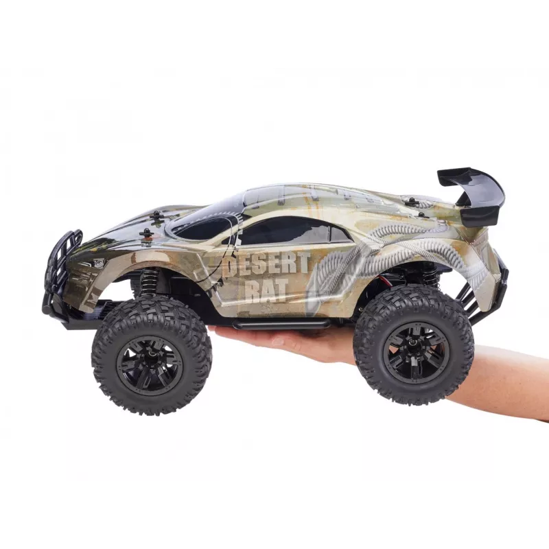 Radijo bangomis valdomas automobilis REVELL Desert Rat (24442) – pilkai juodas visureigis