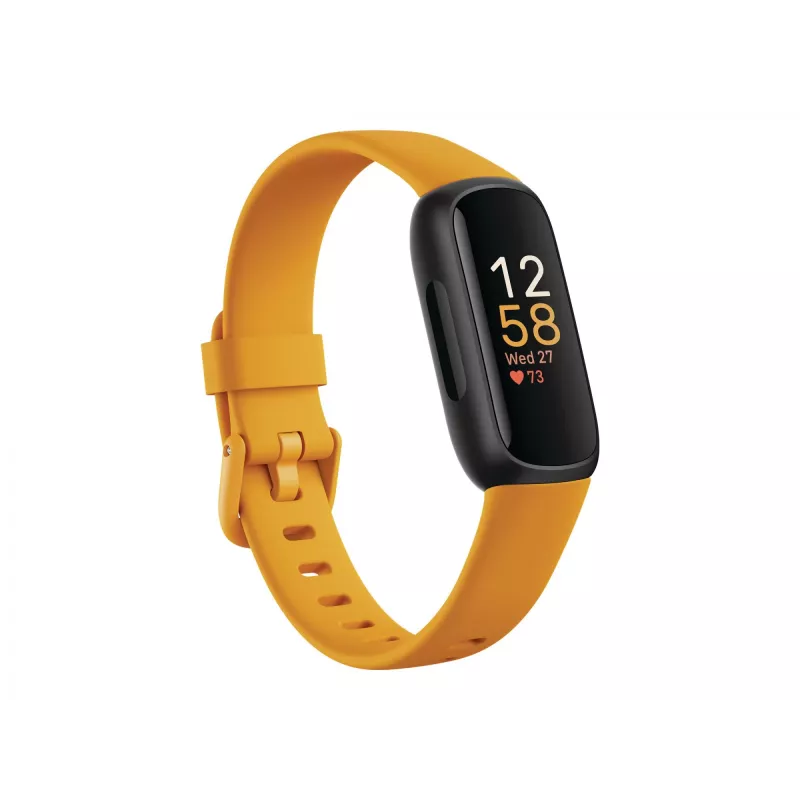Fitbit Inspire 3 juoda – aktyvumo apyrankė su AMOLED ekranu