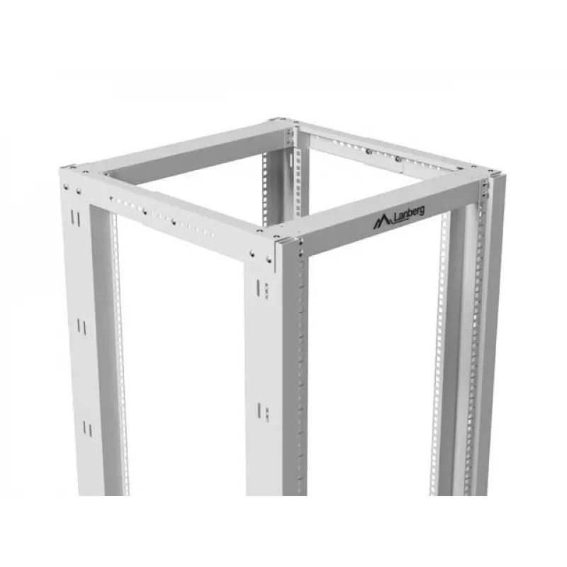 Atviras stovas LANBERG 42U, 19 inch, gylis 800 mm, plotis 600 mm, pilkas