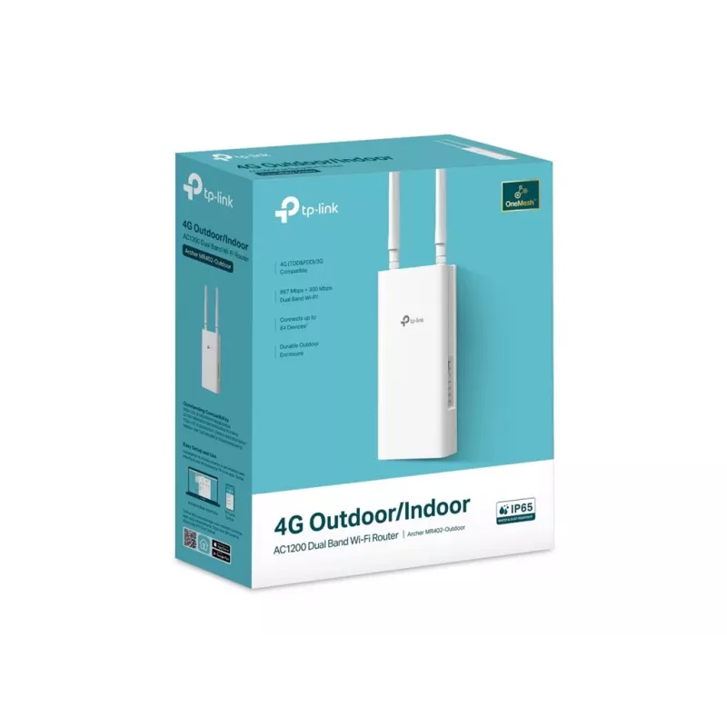 Išorinis Wi-Fi maršrutizatorius TP-LINK Archer MR402-Outdoor 4G AC1200 Dual Band