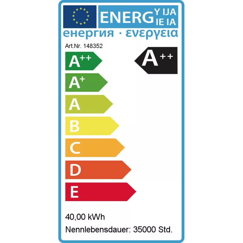Synergy 21 LED takštelvių serija VLD-Serie 40W, 30°, šilta balta, CRI>90