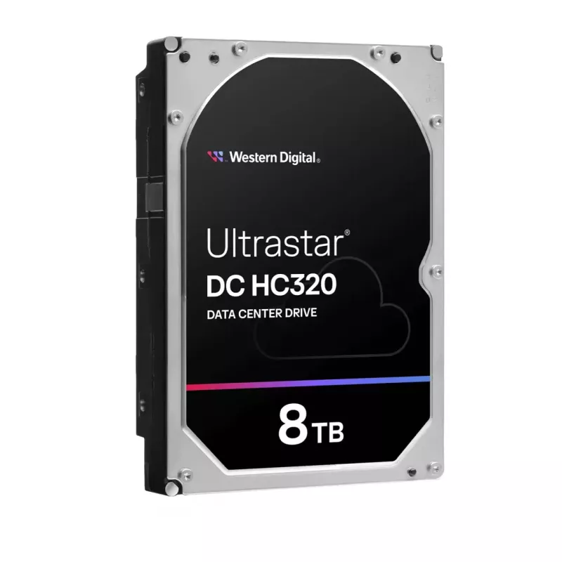 Vidinis 3,5 colio SAS kietasis diskas Western Digital Ultrastar DC HC320 8 TB, 7200 aps/min, 12 Gbit/s, 256 MB talpykla