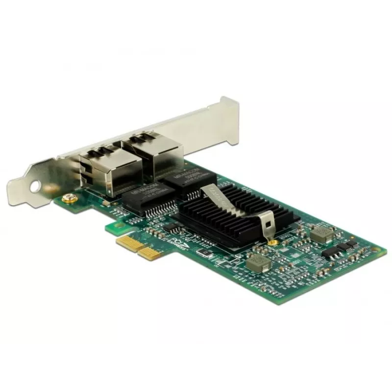 Delock PCIe kortelė 2x Gigabit LAN tinklo adapteris