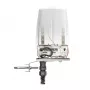 Kryptinė lauko antena QuWireless QuSpot AX12S PoE/LAN, daugiajuostė 0,694–6 GHz, maks. stiprinimas 3 dBi, balta