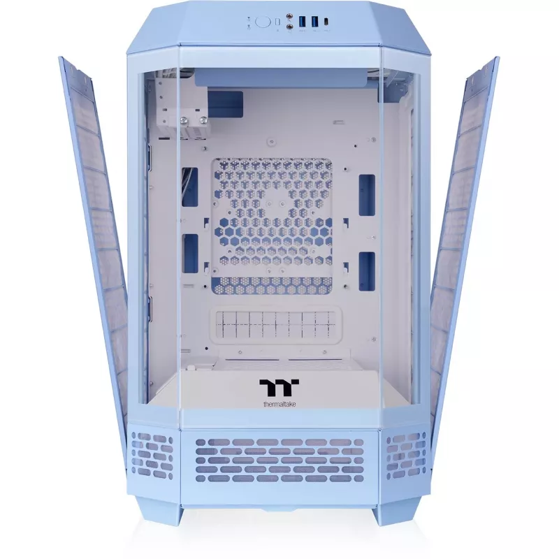 PC korpusas Thermaltake The Tower 250 Hydrangea Blue Mini Tower