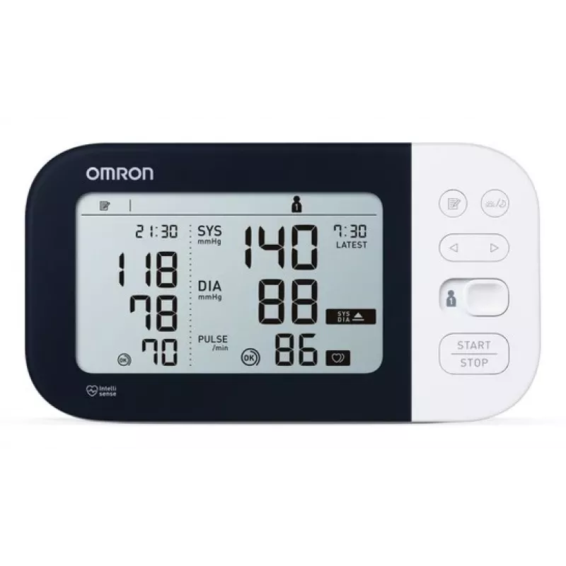Omron M7 Intelli IT Automatinis viršutinės rankos kraujospūdžio matuoklis 2 naudotojams
