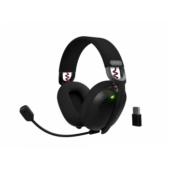 Genesis Fury Fukiya F6 belaidės ausinės žaidimams, Bluetooth, Over-Ear, mikrofonas, juodos