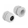 Kabelio įvadas DeLOCK 60384 pilkas plastikinis 2 vnt.