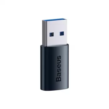 Adapteris Baseus Ingenuity USB-A į USB-C OTG (mėlynas)