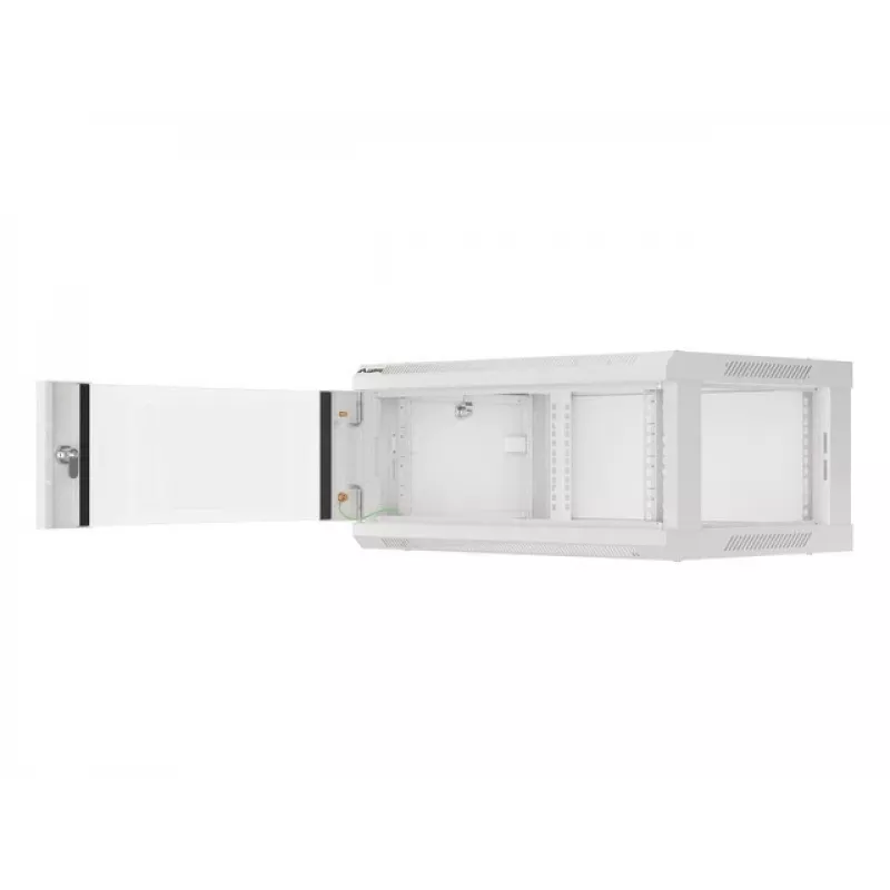 Lanberg WF01-6404-10S 4U sieninis 19 inch stelažas, pilkas