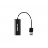Lanberg NC-0100-01 tinklo adapteris USB 2.0 – RJ45 100 Mbit, 0,15 m laidas
