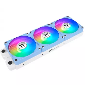 Thermaltake CT140 EX Reverse ARGB 140mm korpuso ventiliatorius 3 vnt. pakuotė Hydrangea Blue