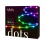 LED girlianda Twinkly TWD200STP-TEU įvairiaspalvė vidaus juosta, 5 cm tarpai, IP20, permatomas kabelis
