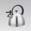 Virdulys Maestro MR1302 nerūdijantis plienas 2,5 L, tinkamas indukcinėms kaitlentėms, švilpuku, juoda rankena
