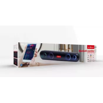 Garsiakalbis Gembird SPKBT-BAR400L juodas 2.0 kanalų 10 W