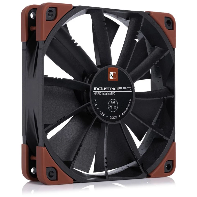 Noctua NF-F12 industrialPPC-24V-3000 120mm PWM ventiliatorius korpusui