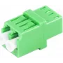 Skaidulinės optikos adapteris S/CONN 07-60021 LC žalias vienmodis 1 vnt.