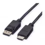 Laido adapteris ROLINE 11.45.5780 1 m DisplayPort į HDMI juodas
