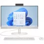 HP 24-cr0009ng AMD Ryzen™ 3 7320U 60,5 cm (23,8 inch) Viskas viename kompiuteris, 1920 x 1080 pikselių, 8 GB LPDDR5-SDRAM, 512 GB SSD, Windows 11 Home, Wi-Fi 6 (802.11ax), Baltas (A04VWEA#ABD)