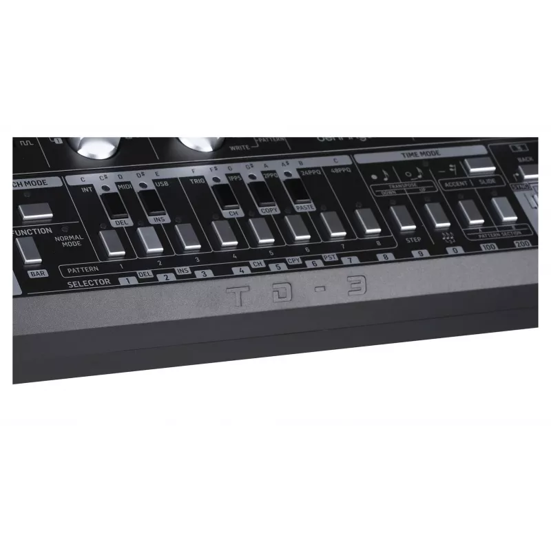 Analoginis sintezatorius Behringer TD-3-SB Black 9V DC